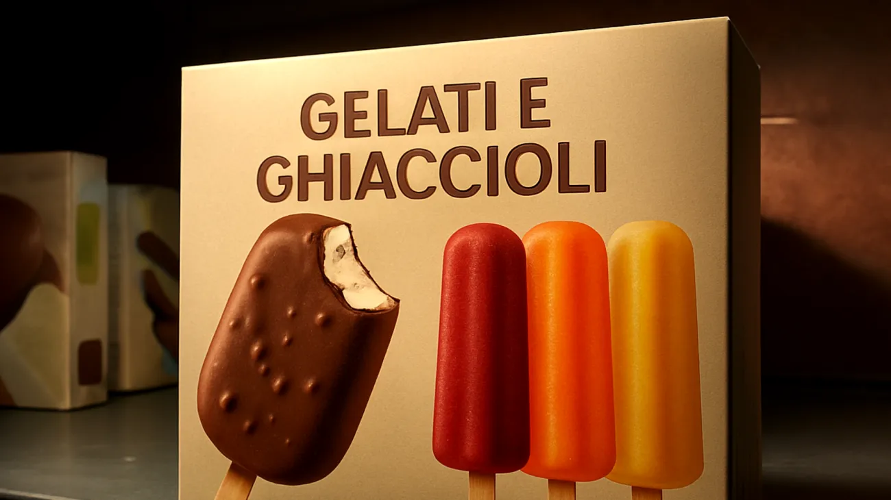 Gelati e ghiaccioli"