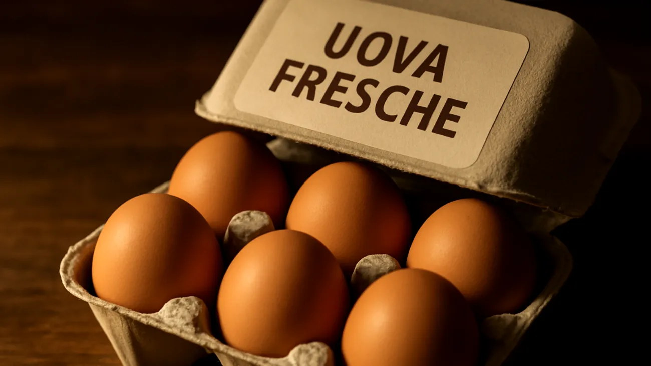 Uova fresche"
