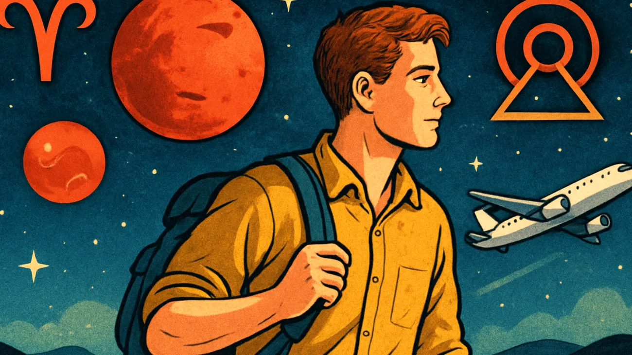 Marte in Ariete in Casa 11 in Trigono con Nodo Sud – Effetti su Viaggi e nuove esperienze in Marzo-Aprile 2026"