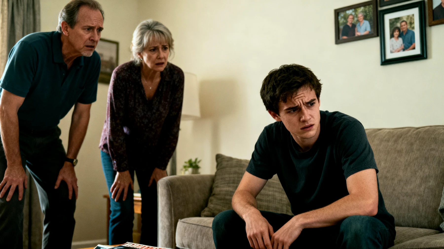 Genitori preoccupati per la dipendenza affettiva eccessiva di un figlio giovane adulto che fatica a costruire autonomia emotiva e pratica, rimanendo fortemente legato alle figure genitoriali"