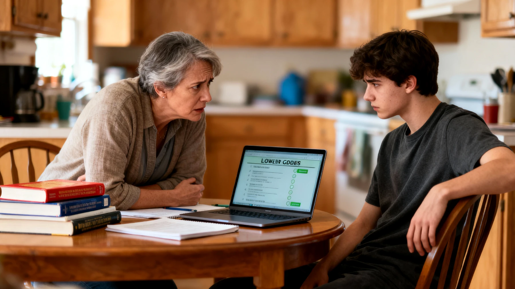 Genitori che faticano a motivare i propri figli giovani adulti nello studio universitario o nella formazione professionale, con conseguenti conflitti sulla direzione di vita e preoccupazioni per il loro futuro lavorativo"