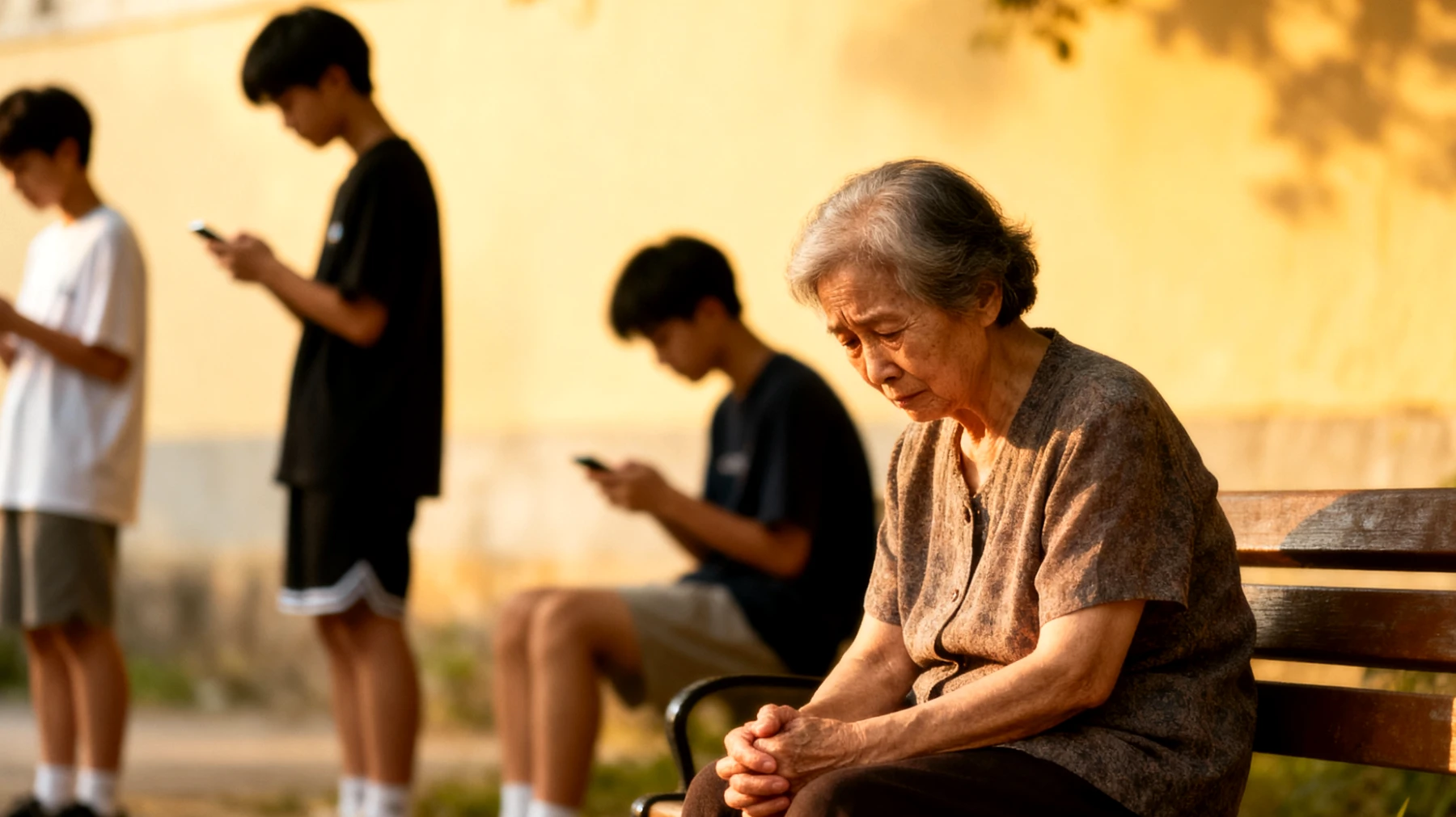 La nonna fatica a instaurare un dialogo affettivo profondo con i nipoti giovani adulti, che sembrano distanti e poco disponibili a condividere emozioni, pensieri e vissuti personali"