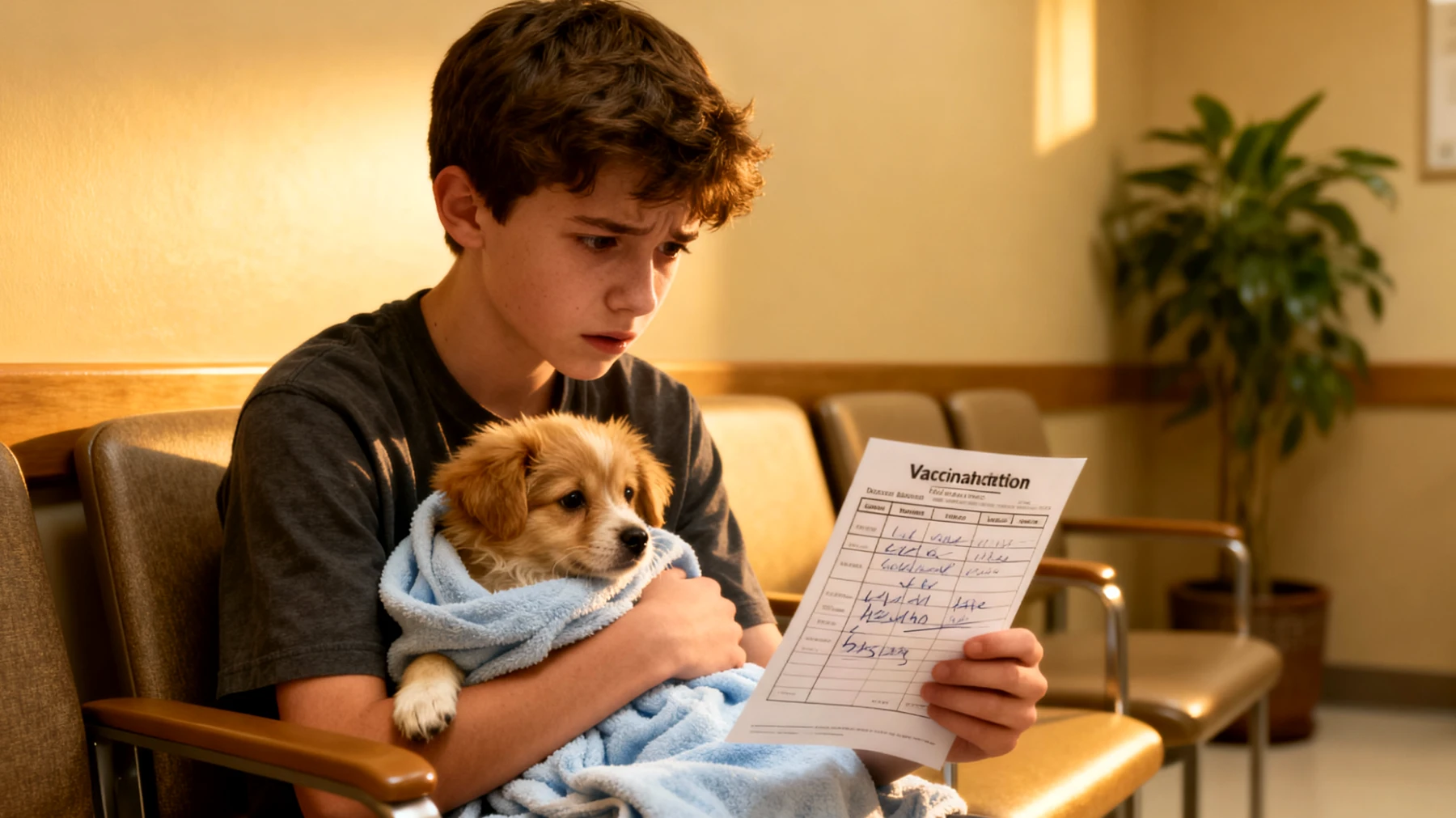 Il cucciolo di cane necessita di visite veterinarie frequenti per vaccinazioni, sverminazioni e controlli dello sviluppo fisico nei primi mesi di vita"