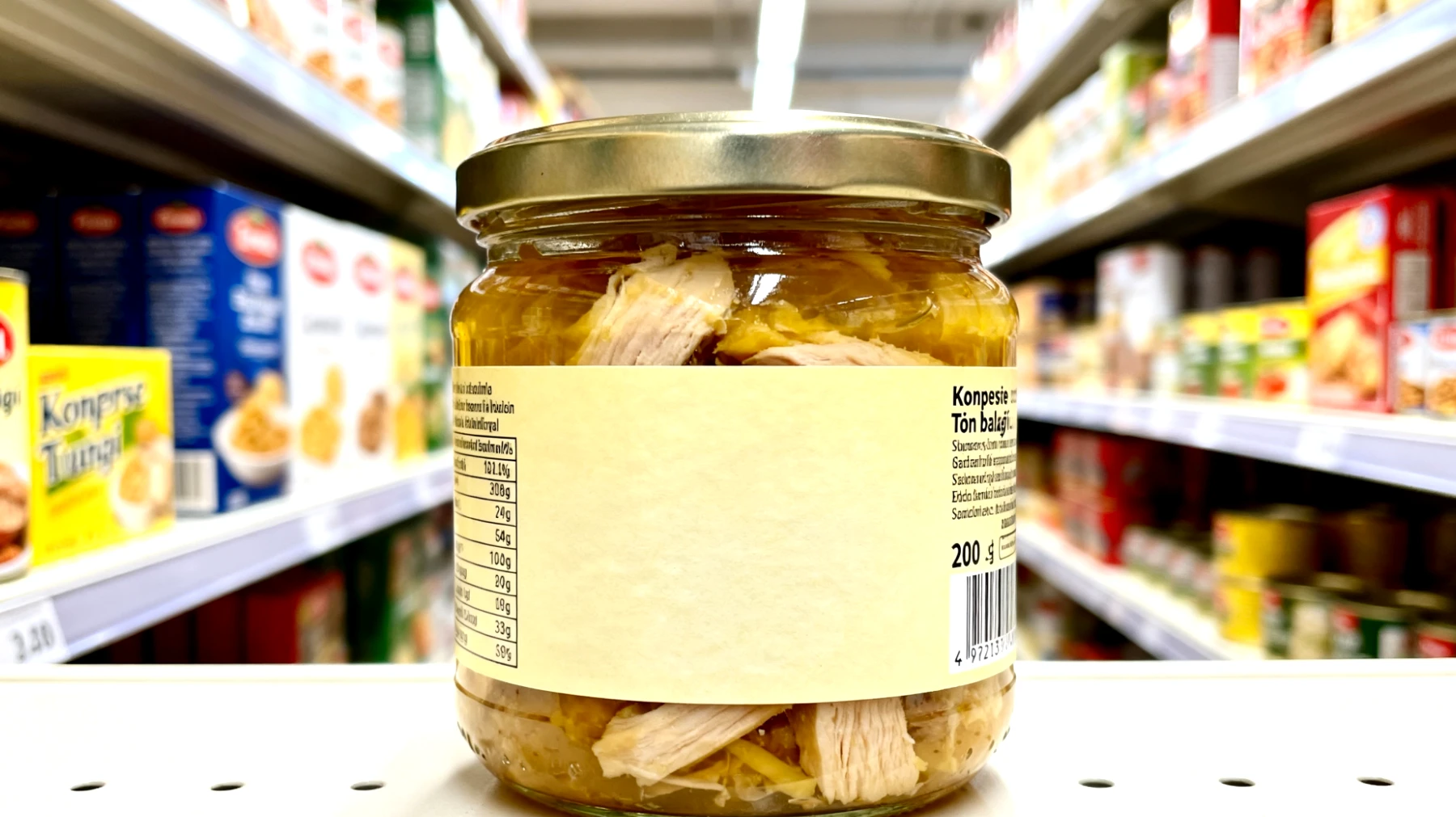 Konserve ton balığı"