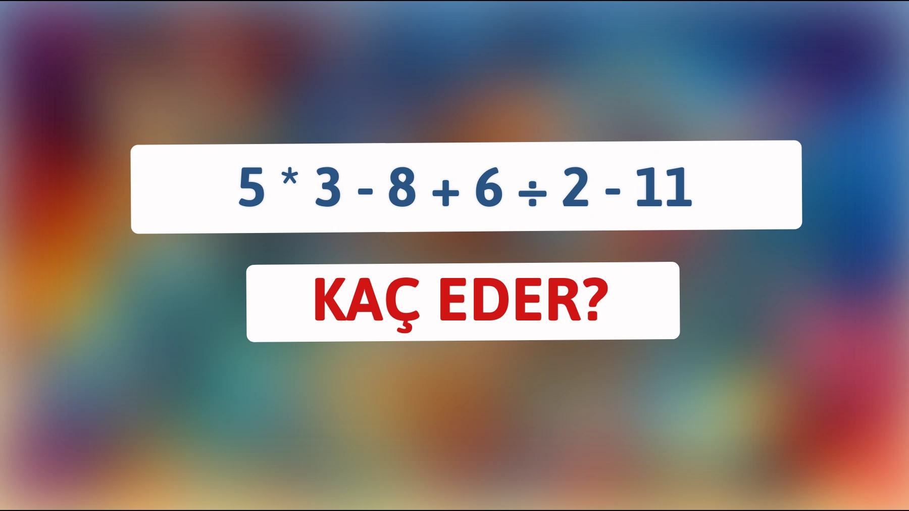 Zihninizi zorlayacak matematik mücadelesi: Bu bilmeceyi çözebilir misiniz?"
