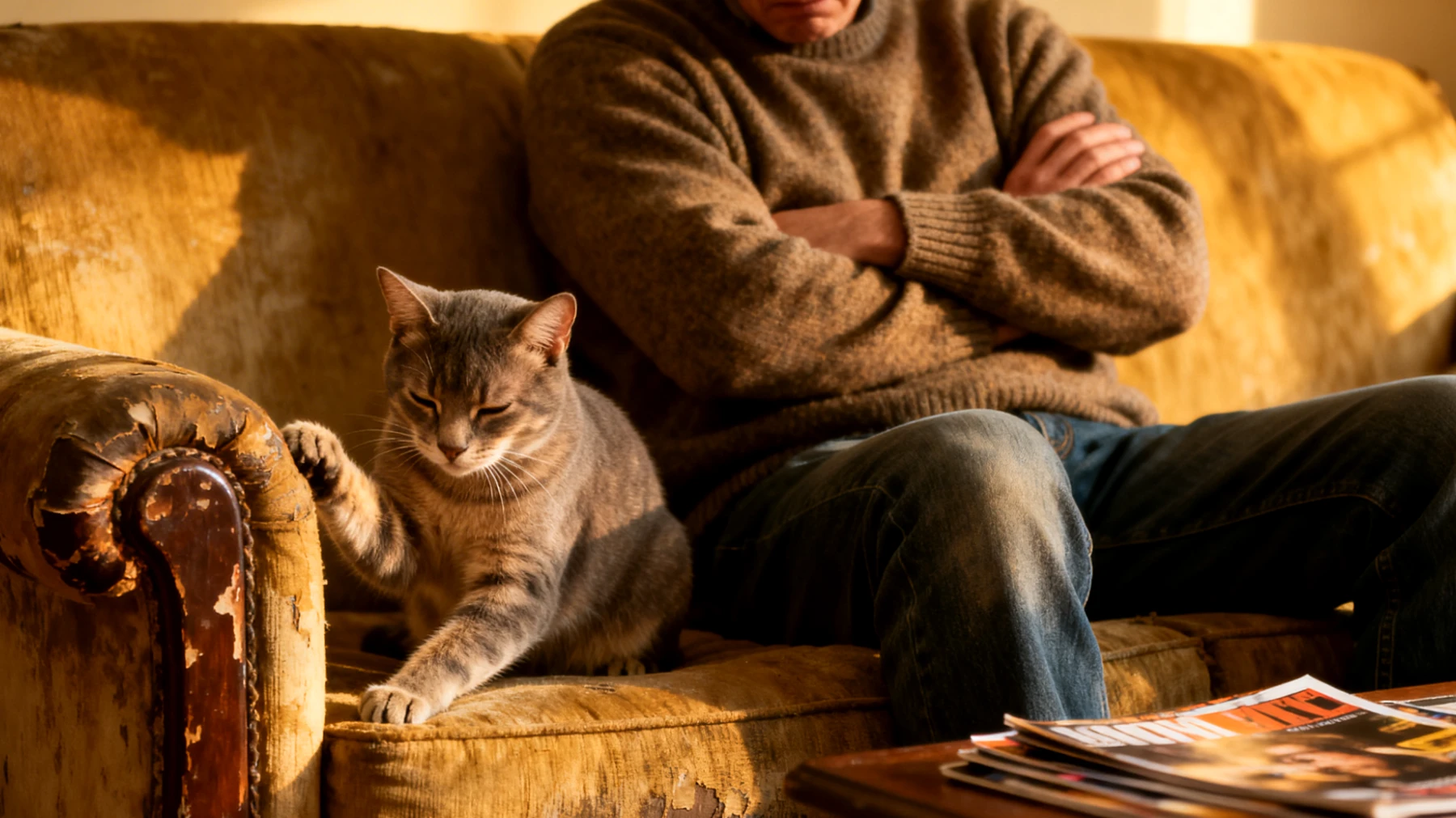 Il gatto adulto mostra comportamenti aggressivi o indesiderati, come graffiare i mobili, mordere o ignorare i comandi di base, a causa della mancanza di un programma strutturato di allenamento comportamentale adatto alla sua età e personalità."