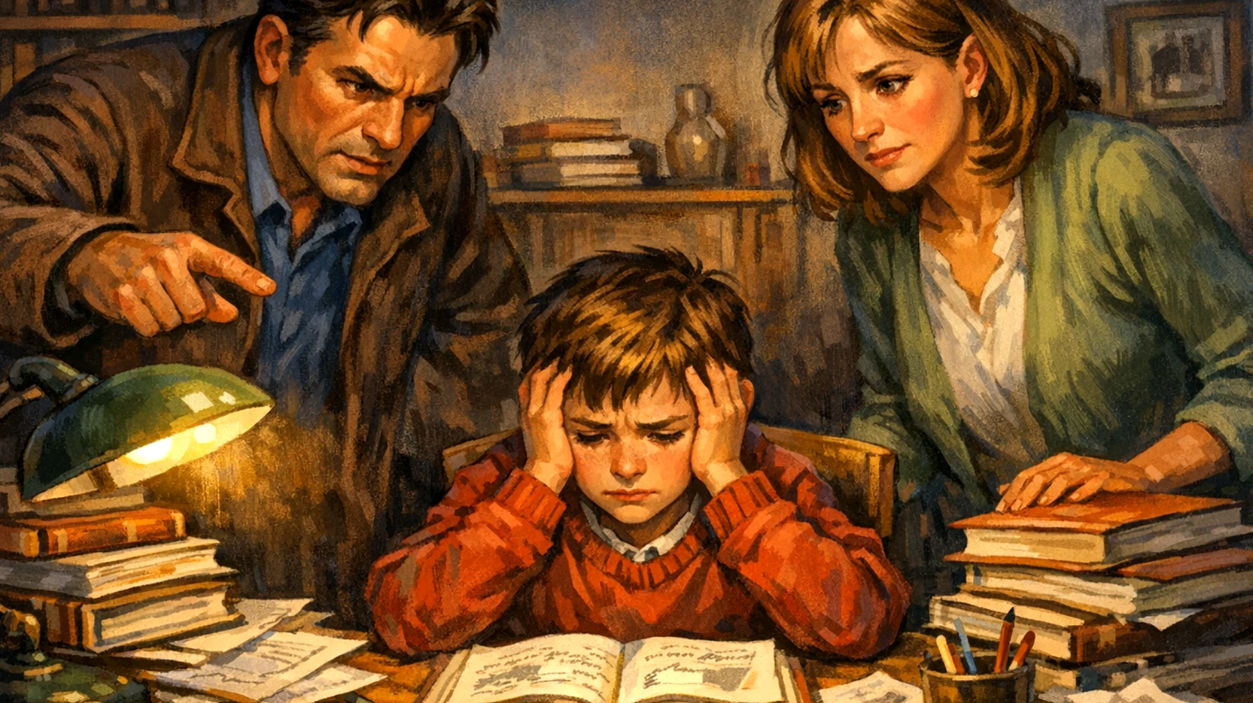 I genitori esercitano pressioni eccessive sui bambini riguardo performance scolastiche, attività sportive e aspettative di successo, causando stress, ansia da prestazione e rischiando di compromettere la serenità e l'autostima dei piccoli"